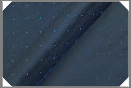 Polka Dot Lining Rayon Poly Fabric - Iridescent Polka Dot, 58" Width