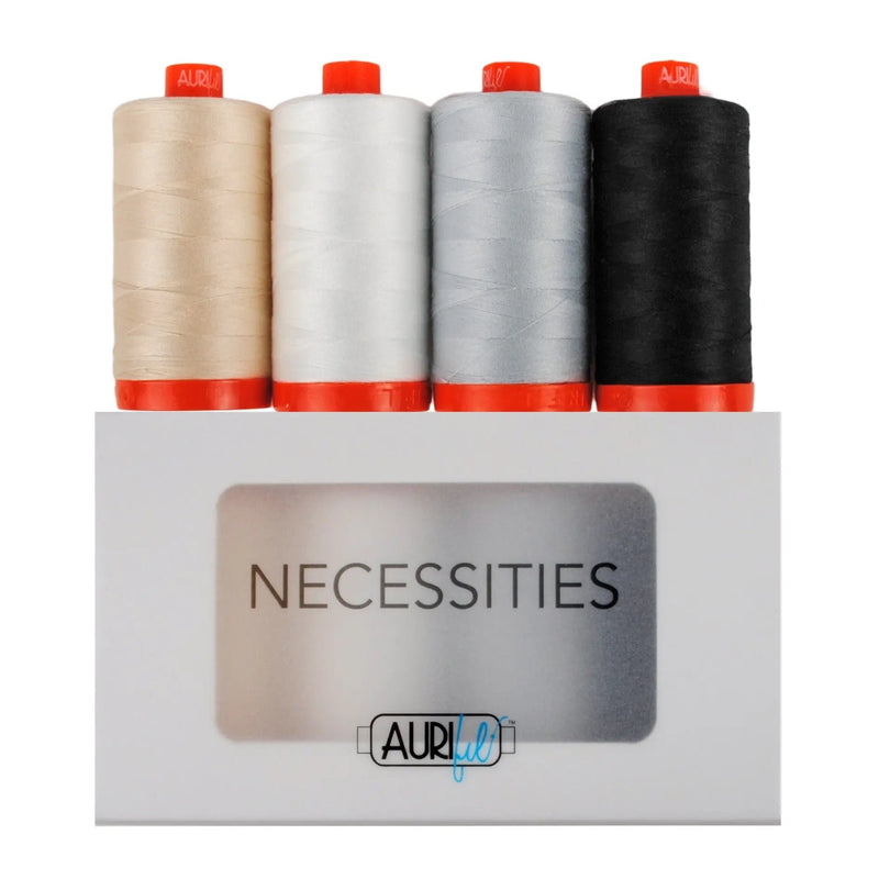 Cotton Thread Collection 50wt 4 Large Spools