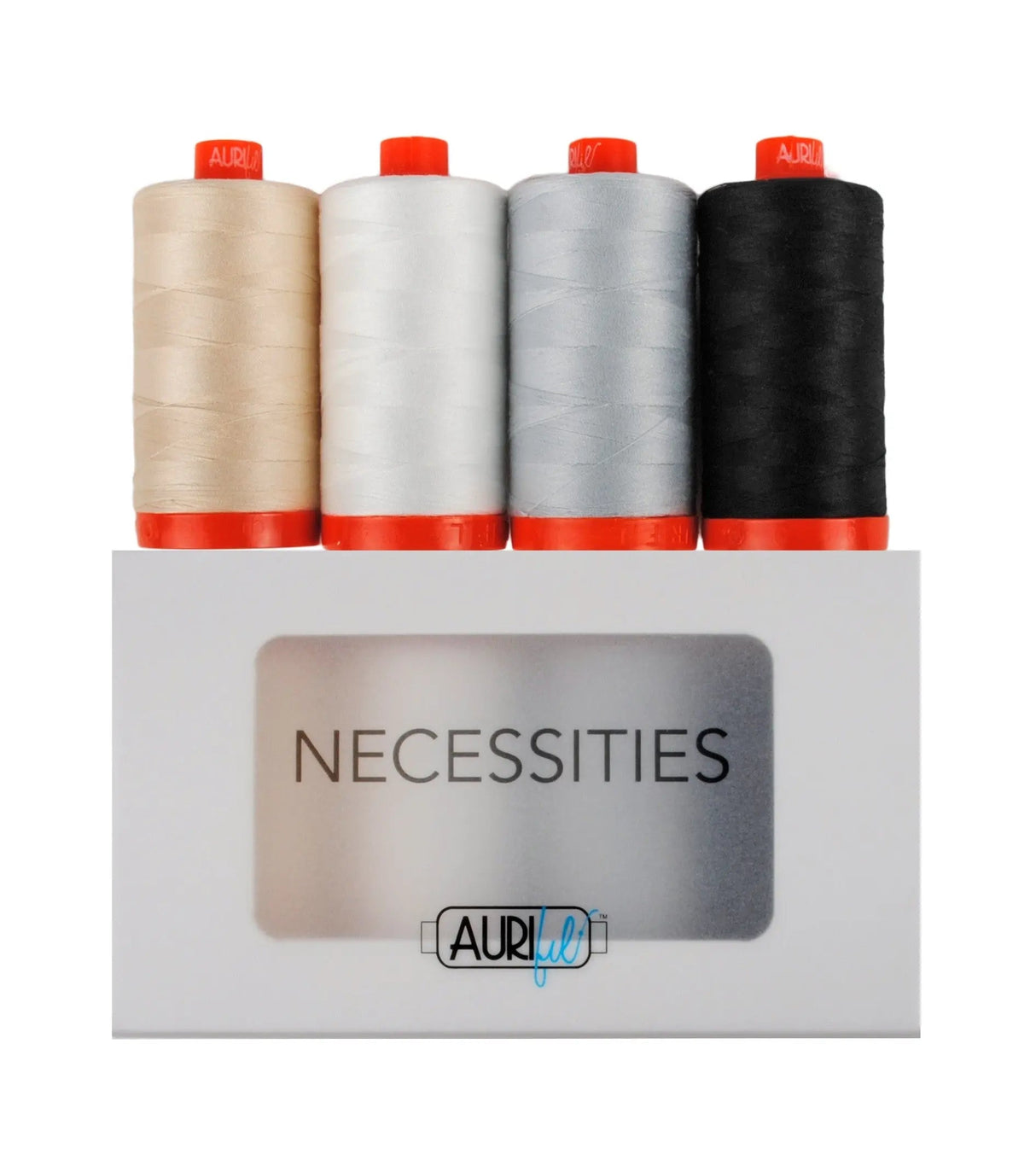 Cotton Thread Collection 50wt 4 Large Spools