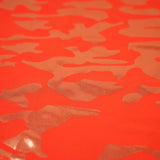Foil Printed Cationic Spandex Fabric Neon
