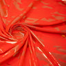 Foil Printed Cationic Spandex Fabric Neon
