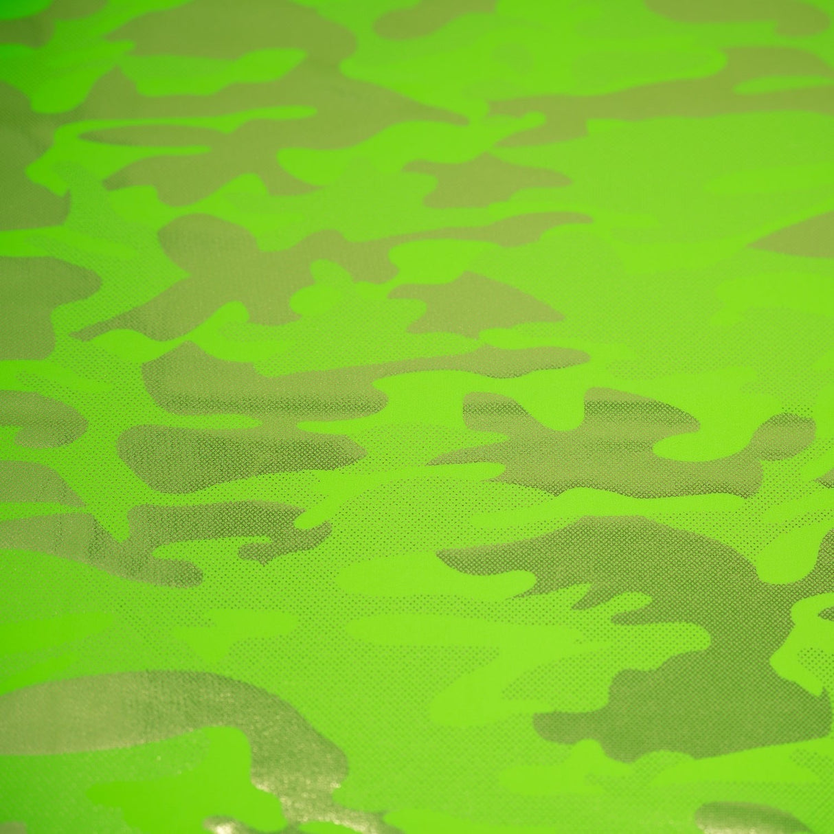 Foil Printed Cationic Spandex Fabric Neon