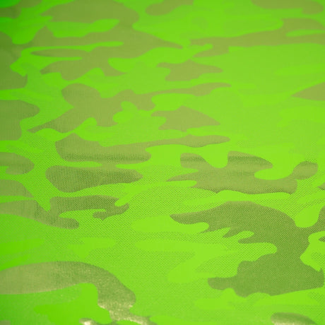 Foil Printed Cationic Spandex Fabric Neon