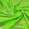 Foil Printed Cationic Spandex Fabric Neon