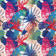 Swim Knit Poly Spandex Neon Foliage 4-Way Stretch