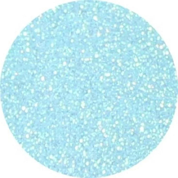 Glitter Vinyl Heat Transfer Vinyl - Neon Sky Blue, Glitter Finish, 20" Width (1 Foot)