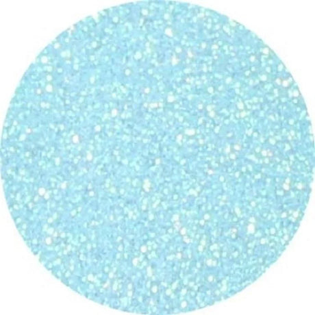 Glitter Vinyl Heat Transfer Vinyl - Neon Sky Blue, Glitter Finish, 20" Width (1 Foot)