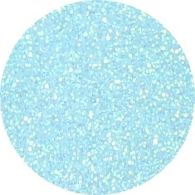 Glitter Vinyl Heat Transfer Vinyl - Neon Sky Blue, Glitter Finish, 20" Width (1 Foot)