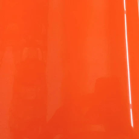 Lucky Friends Vinyl Heat Transfer Vinyl Fabric - Neon Orange, 20" H x 12" W, 20" H x 36" W, 20" H x 180" W, 20" H x 900" W (Foot, Yard, 5 Yard)