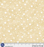 Cotton Wideback Fabric Neutral Cream Star Spangled 108"