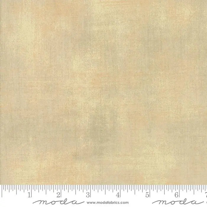 Cotton Fabric Neutral Grunge Basics Buff 44/45"