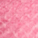 Minky Rosebud Minky Fabric - Almond, Avocado, Baby Blue, Banana, Black, Brown, Camel, Fuchsia, Gray, Green, Hot Pink, Ivory, Lavender, Light Pink, Lime, Navy, Orange, Peach, Purple, Red, Royal Blue, Silver, Turquoise, White