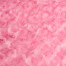 Minky Rosebud Minky Fabric - Almond, Avocado, Baby Blue, Banana, Black, Brown, Camel, Fuchsia, Gray, Green, Hot Pink, Ivory, Lavender, Light Pink, Lime, Navy, Orange, Peach, Purple, Red, Royal Blue, Silver, Turquoise, White
