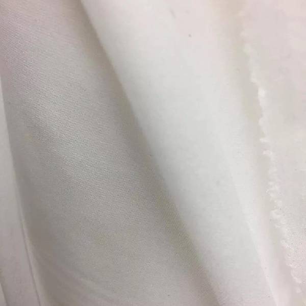 Tricot Fusible Interfacing Fabric - White/Black, 60" Width