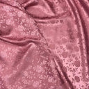 Rose Floral Jacquard Satin Fabric - Floral Jacquard, 60" Width