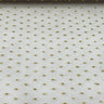 Sparkling Tulle Ribbon Roll Glitter Tulle Fabric - Gold/Silver Glitter, 6" Width, 10 Yards