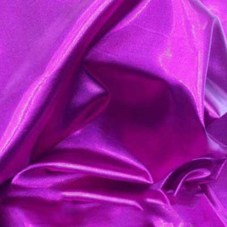 Purple Nylon Metallic Tissue Lame Fabric - Purple Metallic Finish, 60" Width