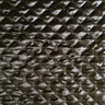 Soft And Durable Quilted Polyester Fabric - Diamond Quilted Pattern, Black, 60" Width (1 Yard)