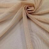 Micro Stretch Mesh Fabric - Black, Soft, Flexible, 60" Width (1 Yard)