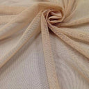Micro Stretch Mesh Fabric Perfect For Lingerie and Costumes, 60" Width (1 Yard)