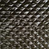 1 Yard Quilted Padded Fabric 60? Wide 100% Polyester with Diamond Pattern for Jackets, Bags & Home Decor