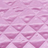 Polyester Quilted Padded Fabric - Black, Pink, Red, White Quilted Fabric (1 Yard)