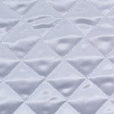 Polyester Quilted Padded Fabric - Black, Pink, Red, White Quilted Fabric (1 Yard)