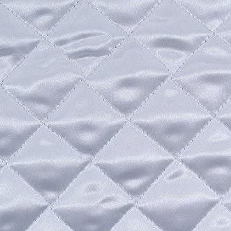 Polyester Quilted Padded Fabric - Black, Pink, Red, White Quilted Fabric (1 Yard)