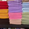 120" Round White Polyester Fabric - Wrinkle-Resistant, Reusable, Round Tablecloth