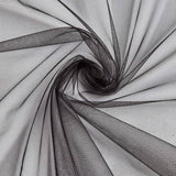Micro Stretch Mesh Nude Fabric - Black, Blush, Champagne, DK Nude, Hunter Green, Ivory, Nude, Off White, White, 60" Width