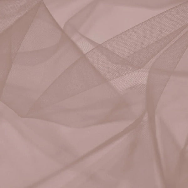 Micro Stretch Mesh Nude Fabric - Black, Blush, Champagne, DK Nude, Hunter Green, Ivory, Nude, Off White, White, 60" Width