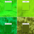 Vibrant Green Faux Fur Fabric - Lime Green, Kelly Green, Olive Green, Neon Green