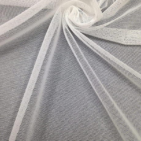 1 Yard Micro Stretch Mesh Nude Fabric, 100% Polyester, 60" Wide x 36"