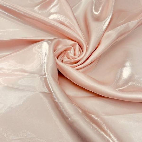 Glossy Liquid Satin Polyester Fabric - Shiny Bridal Satin, 58" Width