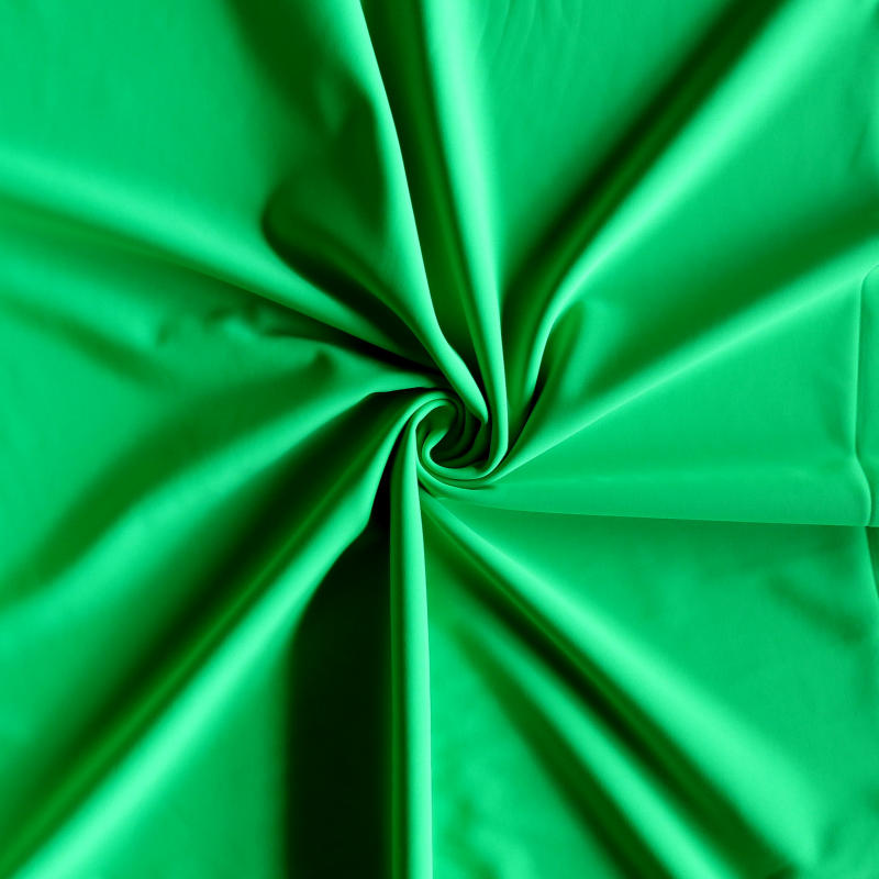 Swim Knit Bright Green Nylon Spandex Fabric