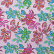 Swim Knit Nylon Spandex Floral Paisley Light Pink UPF 50+