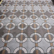 Cut Velvet Upholstery Fabric Circles Koala