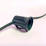 C9 Socket Cord - 100' 12" Spacing