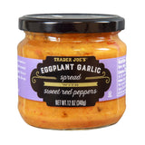 Eggplant Garlic Spread with Red Peppers – Smoky, Savory Mediterranean Vegetable Spread