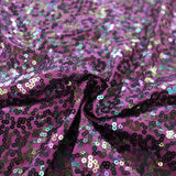 Spandex Sequin Fabric Iridescent