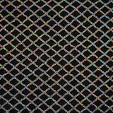 Stretch Mesh Sequin Black