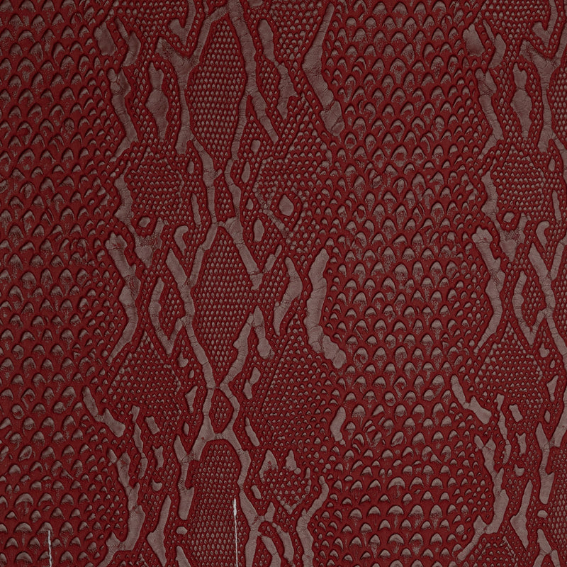 Snake Skin Vinyl Upholstery Fabric by the Yard