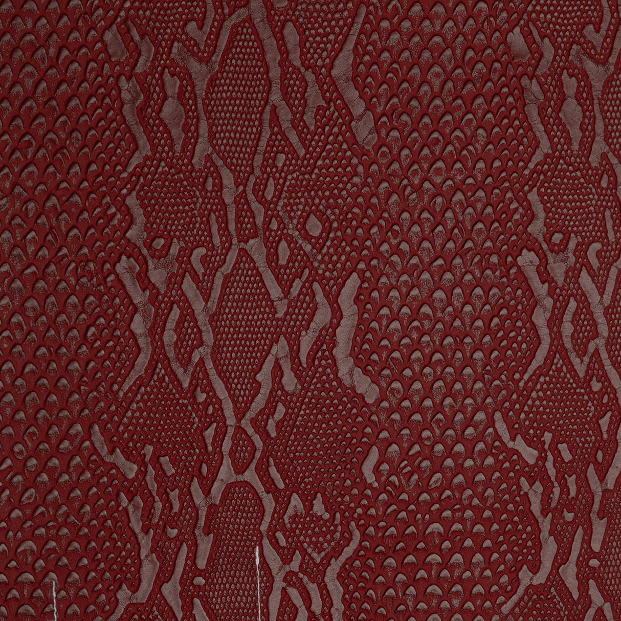 Snake Skin Vinyl Upholstery Fabric by the Yard