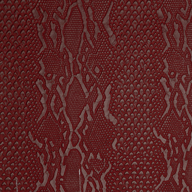 Snake Skin Vinyl Upholstery Fabric by the Yard