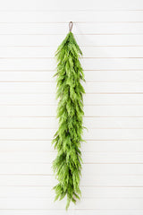 72 Inch Deluxe Cedar Garland Real Touch Extra Full Christmas Holiday Decor