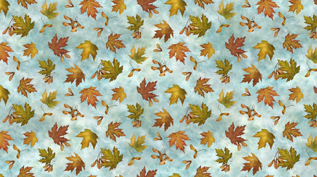 Quilting Cotton Autumn Splendor Stonehenge Floral Northcott