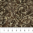 Batik Cotton Classics Mocha Flowers Northcott