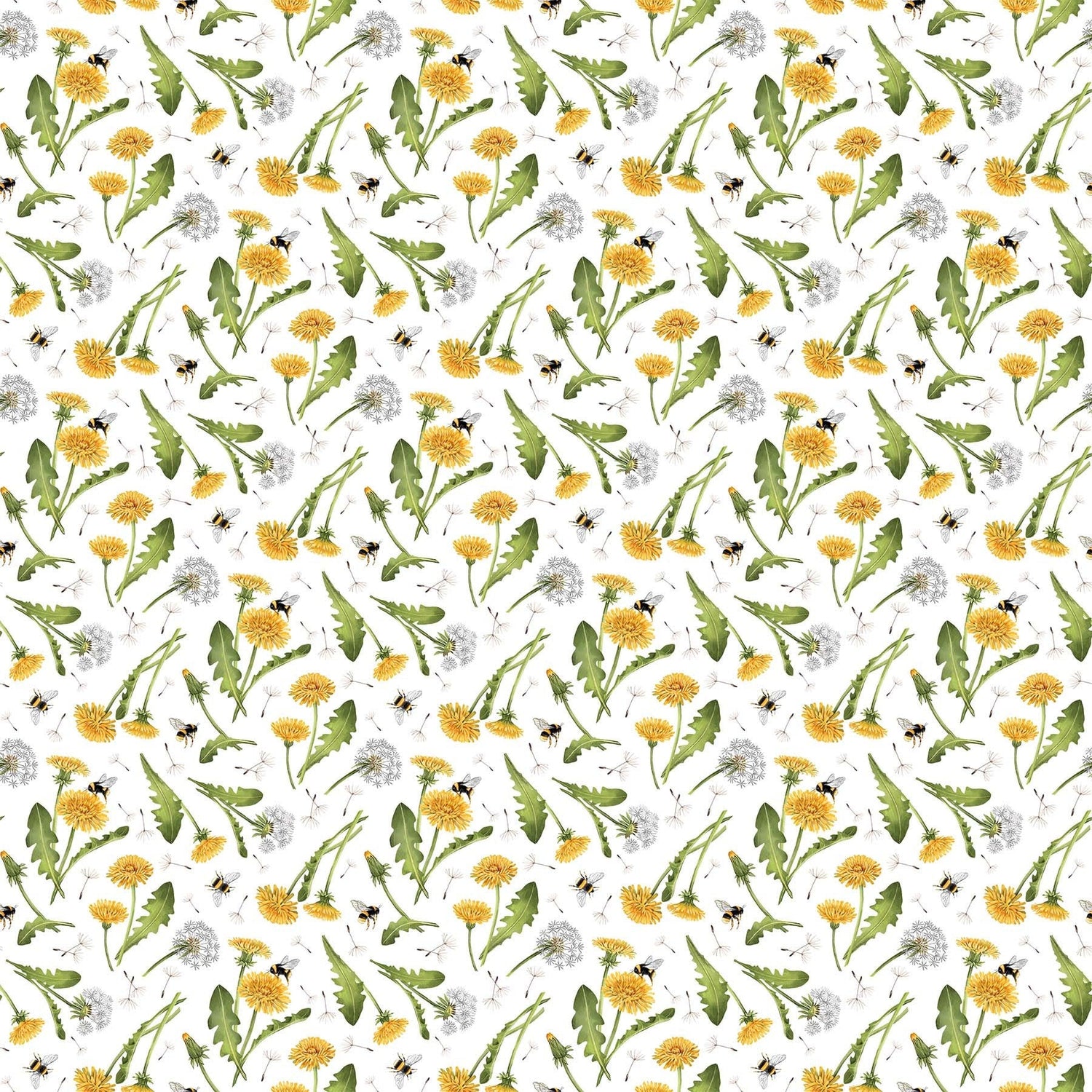 Quilting Cotton Northcott Beecroft Floral 100% Cotton