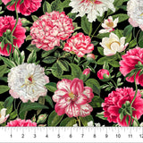 Quilting Cotton Peony Passion Bloom Collection Northcott