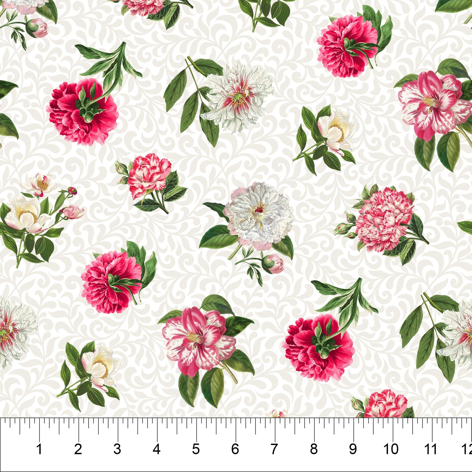 Quilting Cotton Peony Passion Northcott